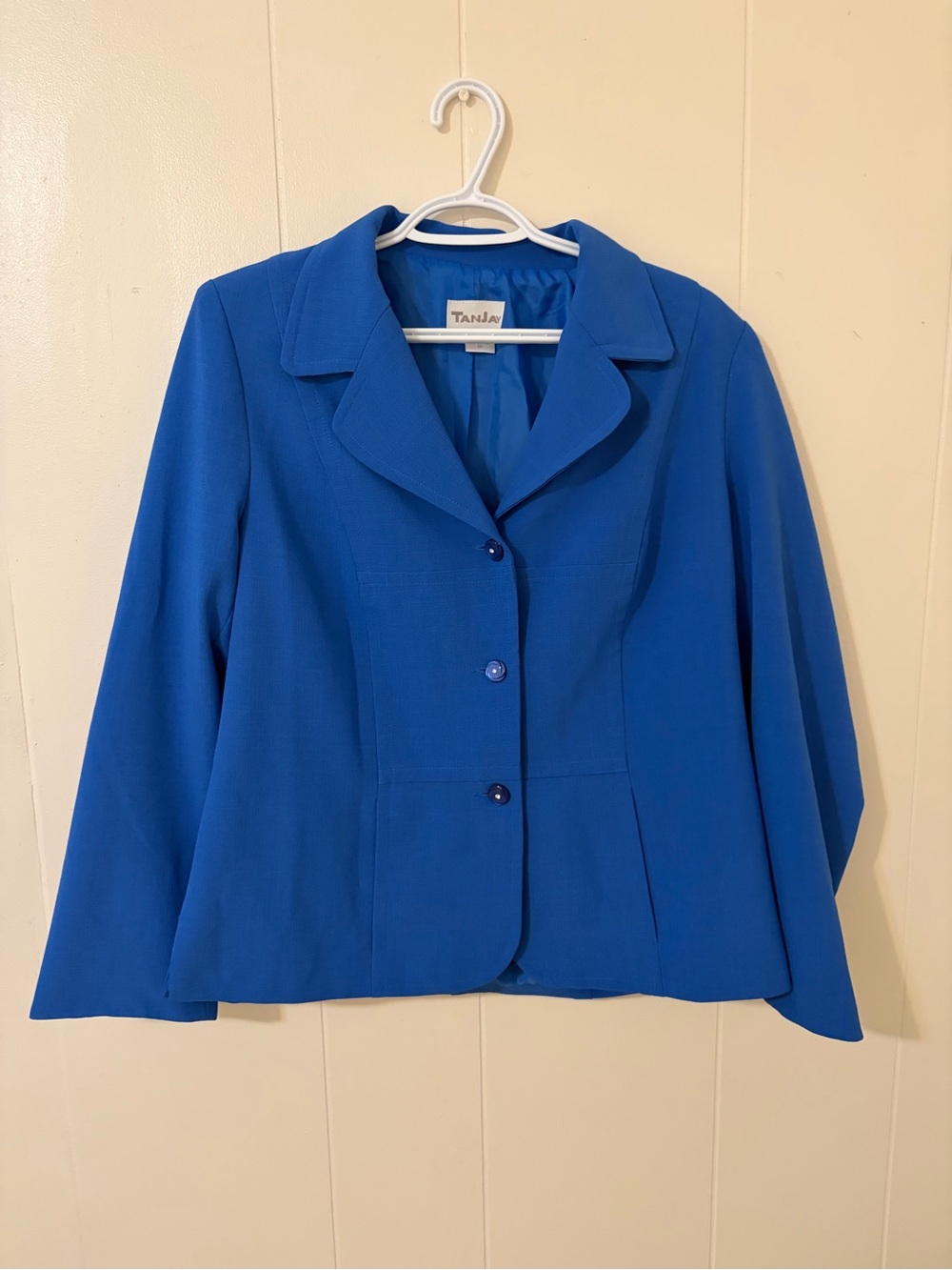 TanJay Vibrant Blue Tailored Blazer